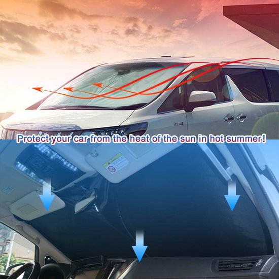 Sun Shade Covers Windshield Parasol Windscreen Sunshade for Toyota Yaris Cross 2020-2022 Car Accessories van Luchild — afbeelding 2