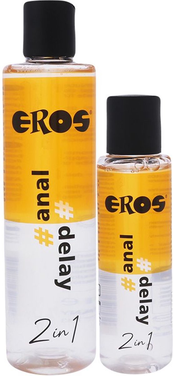 Goedkoopste Eros - 2-in-1 anal delay Anaal Glijmiddel