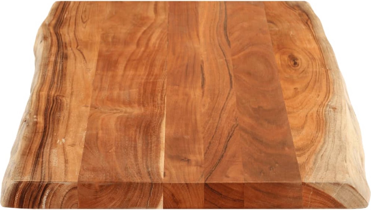 vidaXL Tafelblad rechthoekig 180x30x2,5 cm massief acaciahout, vervangend tafelblad, blad, vervangend houten tafelblad, meubelpaneel, houten blad