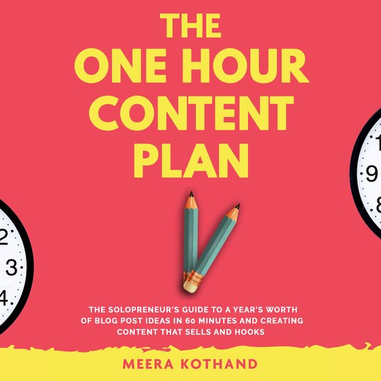 The One Hour Content Plan - cover