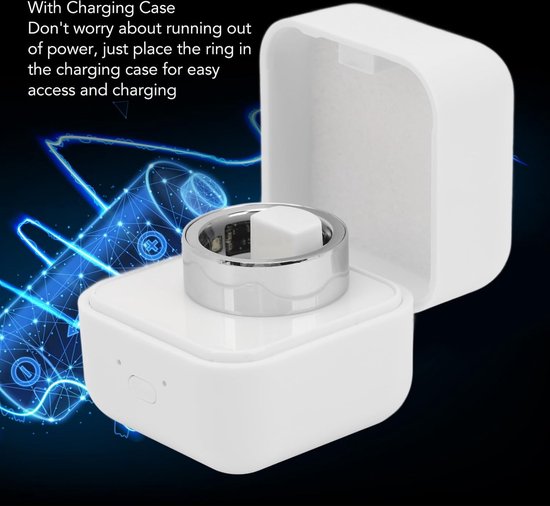 Bewinner Smart Ring - Ideal, IPX8 Intelligent Sleep Monitor, Multifunctional Healthcare Sports Ring Stylish and Practical for Daily Use, Gold (NO 22