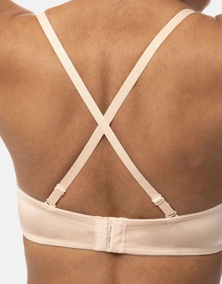 Dorina Balconette BH - Strapless - Michelle - Bh met verwijderbare bandjes - Wit - Zwart - Beige - 85D