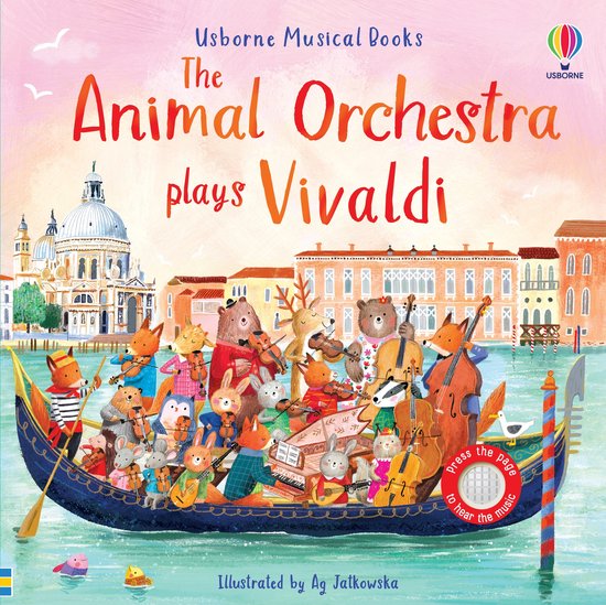 Musical Books-The Animal Orchestra Plays Vivaldi - cover