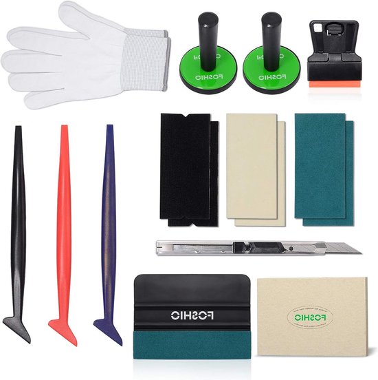Auto Vinyl Werkzeug Kit, Autofolie Rakel Set für Tönungsfolie Auto Wrap