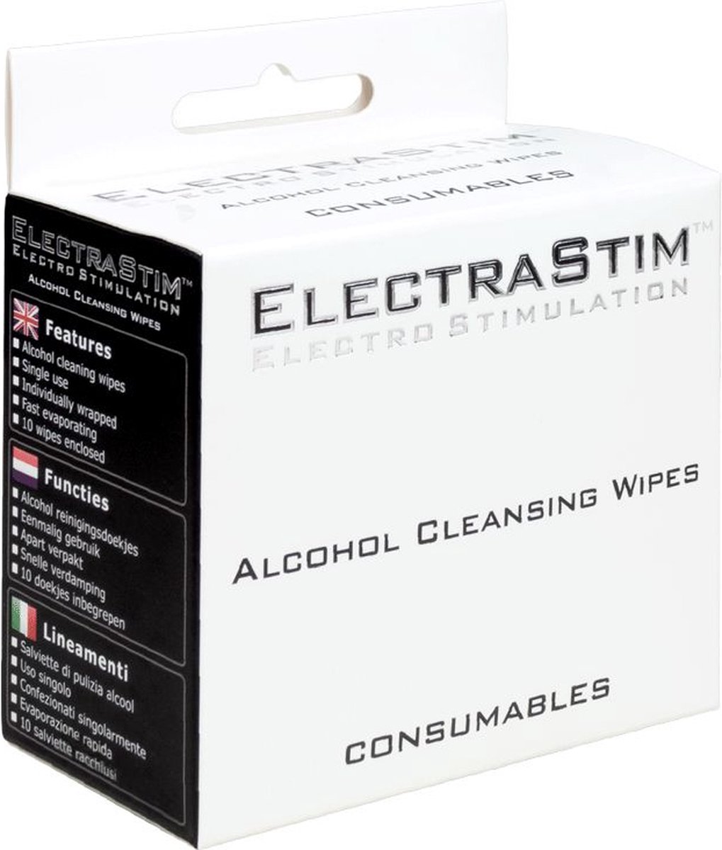 Goedkoopste Electrastim - Steriele Alcohol Schoonmaak Doekjes - 10 stuks