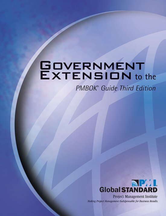 Government Extension to the PMBOK® Guide Third Edition - cover