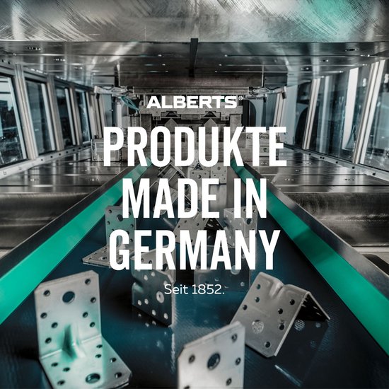 Alberts 10x Connecteur d'angle d'angle Connecteur plat Coin de Meubles 200x200x30mm