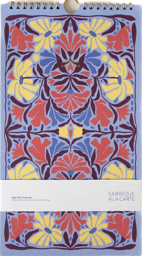 Fabrique Verjaardagskalender - Flora