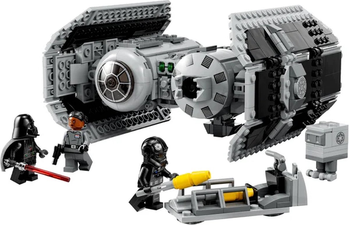 LEGO Star Wars TIE Bomber, Starfighter Modelbouwset met Darth Vader en Gonk Droid - 75347 — afbeelding 9