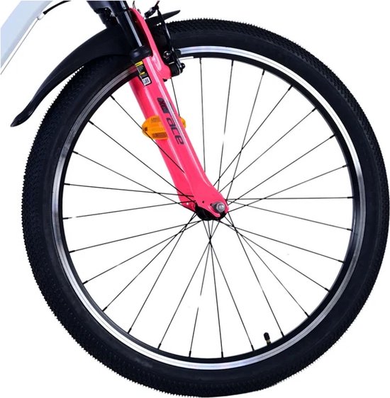 Volare XC Race Kinderfiets - 26 inch - Wit Roze - 21 Speed van Volare — afbeelding 3
