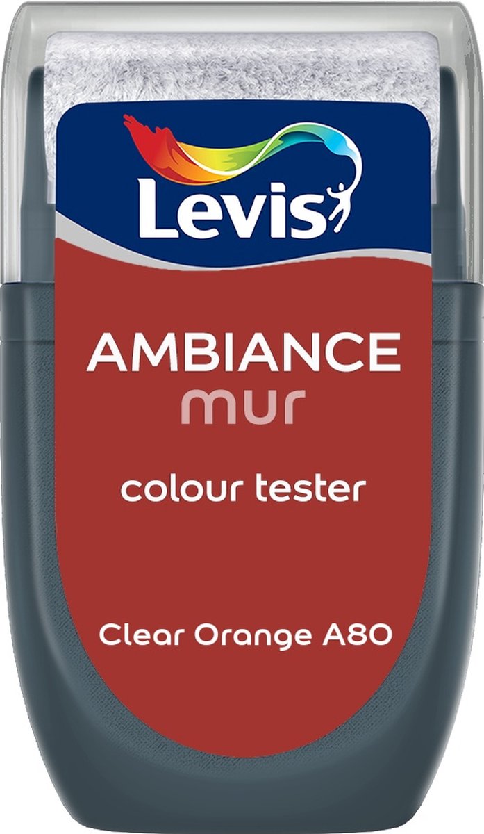 Levis Muurverf Kleurtester Mat Mix Clear Orange A80 30 ML
