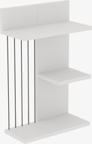 iBella Living Industriële wandplanken - Set van 3 U-vormige muur planken - Woonkamer