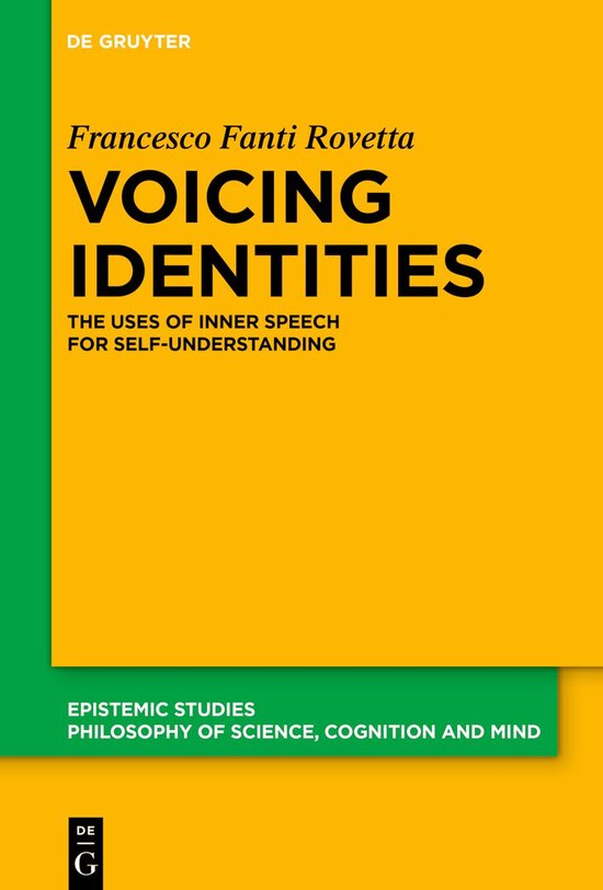 Epistemic Studies53- Voicing Identities - cover