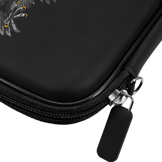 Dart Case Opslag Portemonnee Zwart Adelaar - Professionele Darts Case van Dart — afbeelding 2