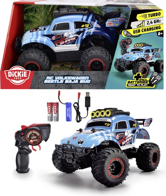 Dickie Toys Rc Volkswagen Beetle Baja Bug Buggy Vanaf jaar