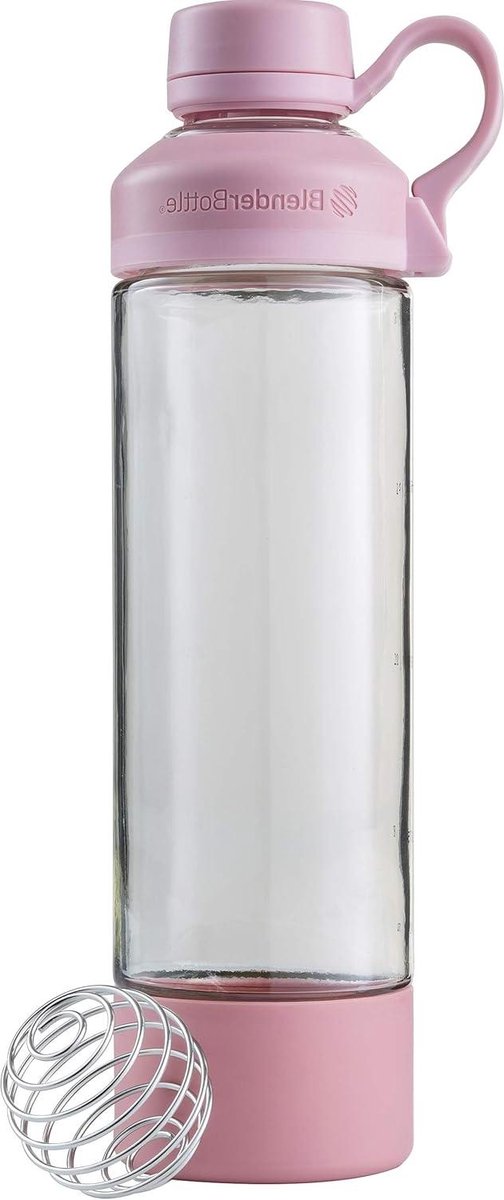 Goedkoopste Mantra Glazen Shaker - Roze Roze - 590 ml - Voor Mannen
