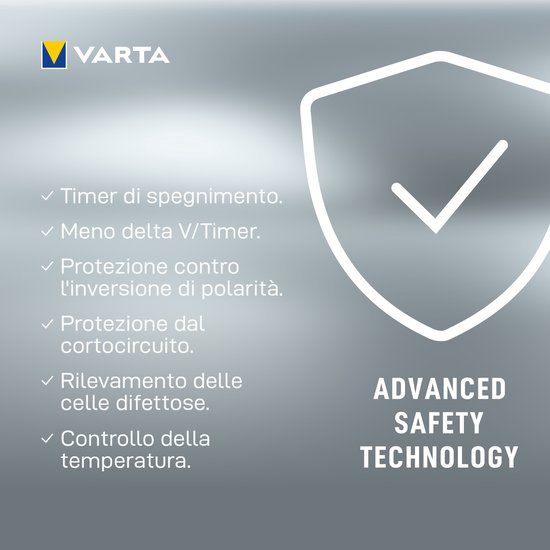 Varta Caricabatterie LCD Smart Charger+ Incl. 4x AA 2100mAh - 3