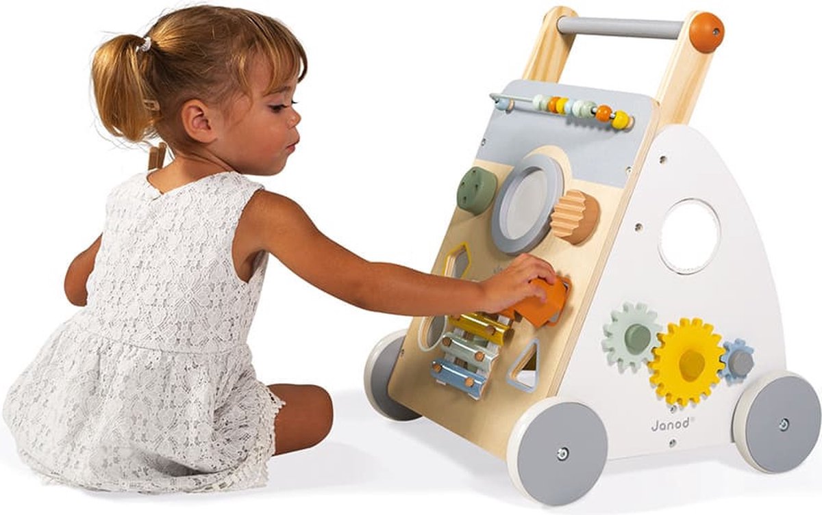 Janod - Sweet Cocoon - Multi-activiteiten loopwagen — afbeelding 16