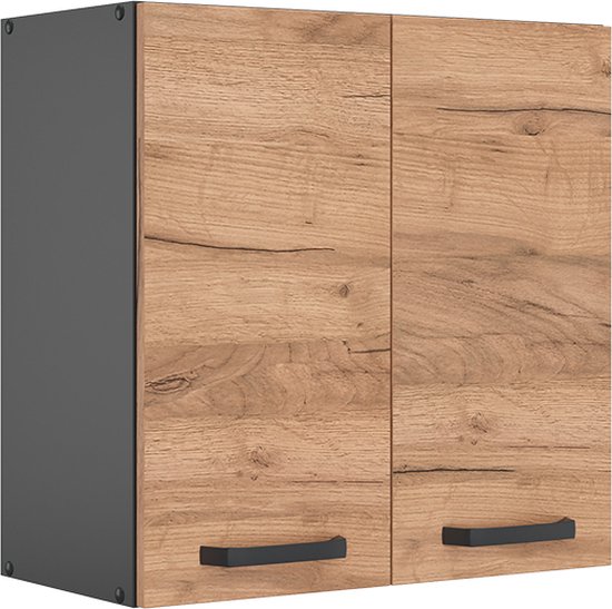 Vicco Hangende kast R-Line, Krachtige eik goud, 20 cm