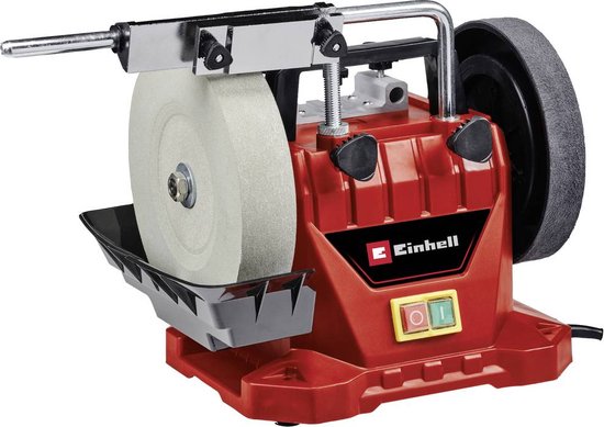 Foto: Einhell elektrische natslijpmachine tc wg 200 125 w incl slijpsteen k220 