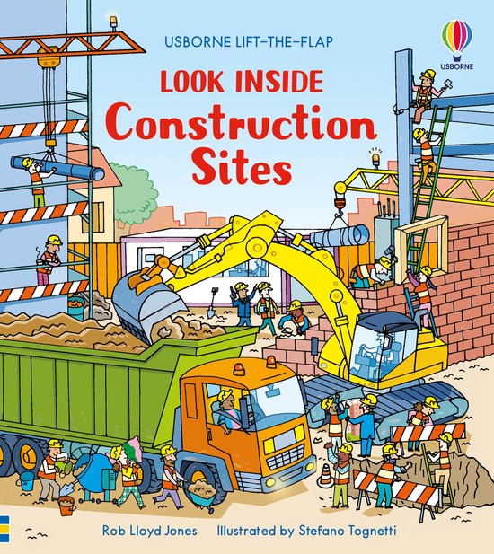 Look Inside- Look Inside Construction Sites, Rob Lloyd Jones ...