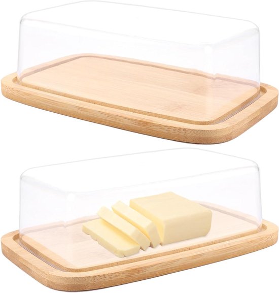 Botervloot RVS - Vierkant met Deksel - Vaatwasser Veilig - 250g Boter Botervloot RVS - Vierkant met Deksel - Vaatwasser Veilig - 250g Boter