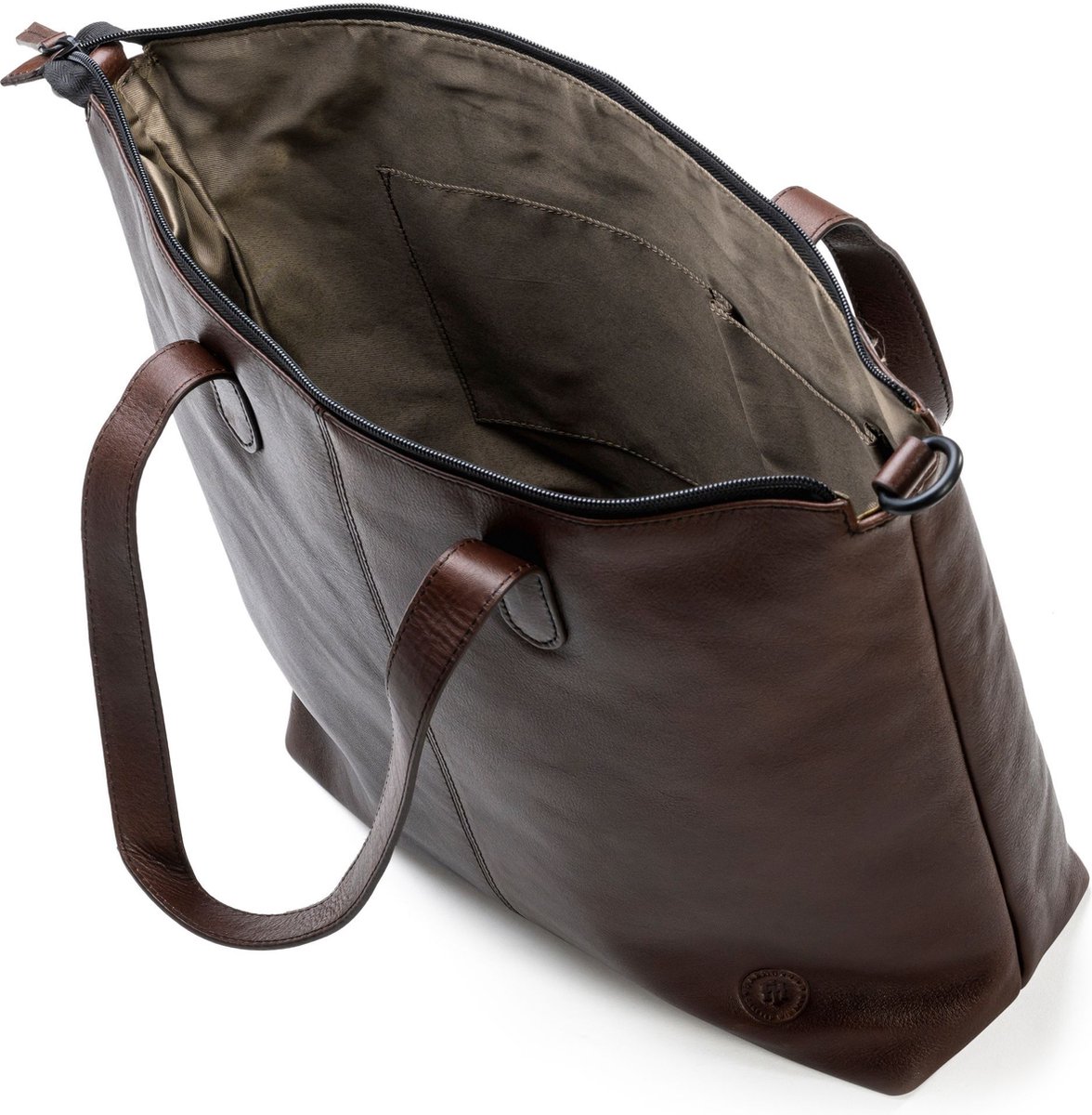 Sac Bandoulière Farmhood Memphis Dark Brown - Cuir - Neuf Avec étiquettes