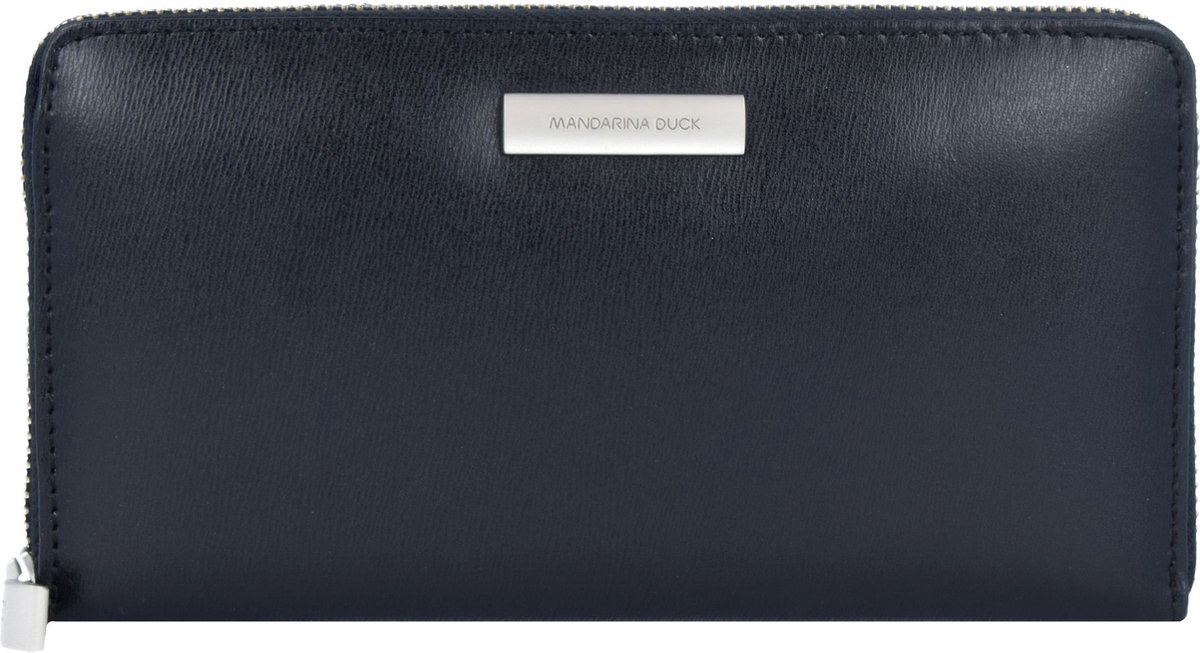 MANDARINA DUCK Portemonnee Hera 3.0 Zip Around Wallet Black Zwart