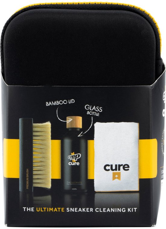 Foto: Crep protect the cure set schoonmaakmiddel voor schoenen