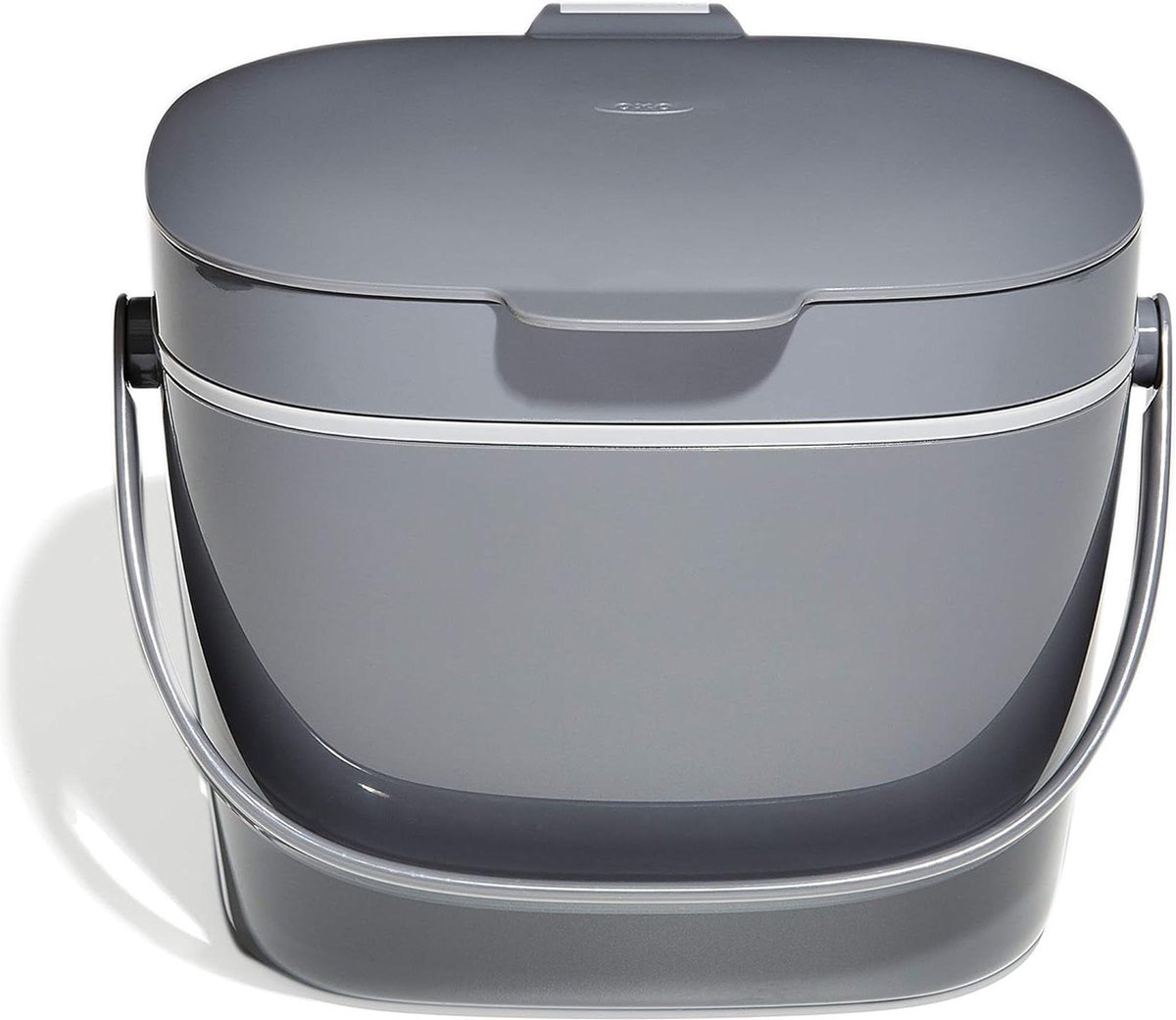 Compostemmer (662 l) - grijs met handvat - OXO Good Grips vegetable waste bin