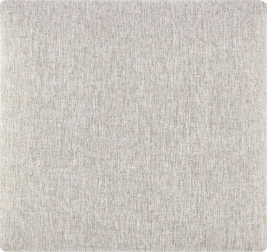 Panneaux muraux rembourrés Carpino lot de 4 tissu 30x30 cm gris [neu.haus]