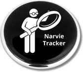 NARVIE - Bluetooth GPS Tracker zonder abonnement - Wereldwijde locatie via app - Geschikt voor Android & iPhone - Sleutels Key Finder - incl. gratis app