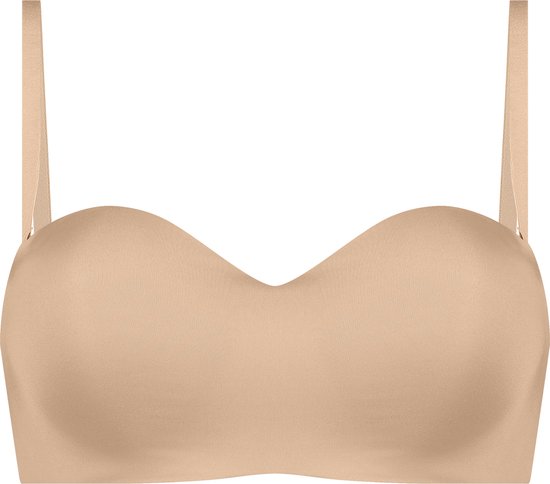 Hunkemöller Voorgevormde strapless beugel-bh Smooth Beige