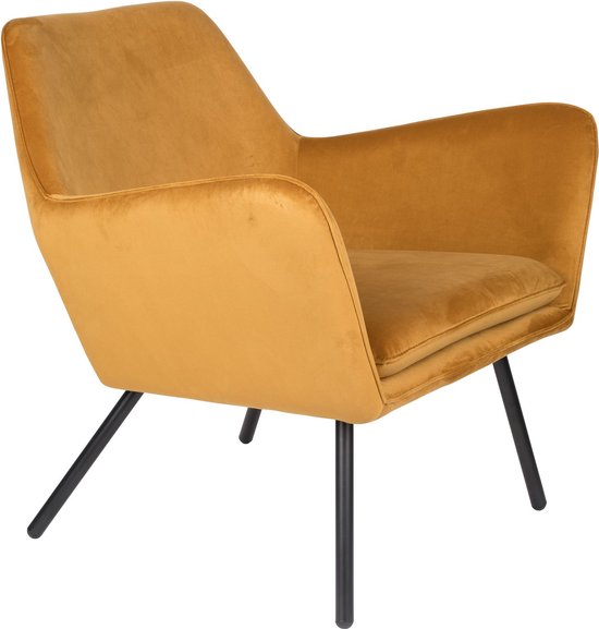 Housecraft Living Bon Fauteuil Velvet Goud