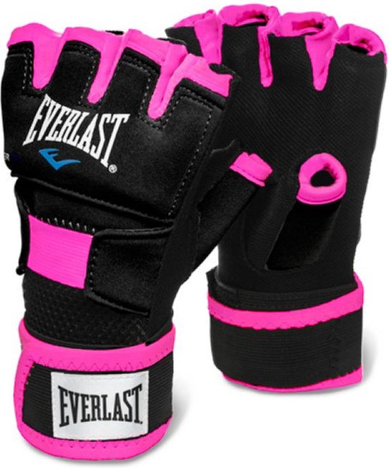 Foto: Everlast evergel handwraps black pink s m