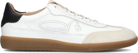 Fred De La Bretoniere Sneaker Pearl White/Zwart - Maat 36