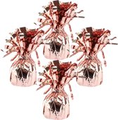 Haza Ballon poids - 8x - or rose - 170 grammes - poids pour bouquets de ballons à l'hélium