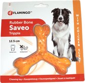 Hondenspeelgoed Saveo Trippel been - Oranje - 12.5 x 11 x 3 cm