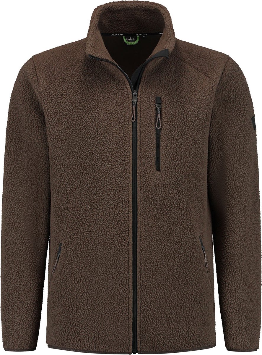 Kjelvik Sherpa Fleece Febe Mannen 2XL Bruin