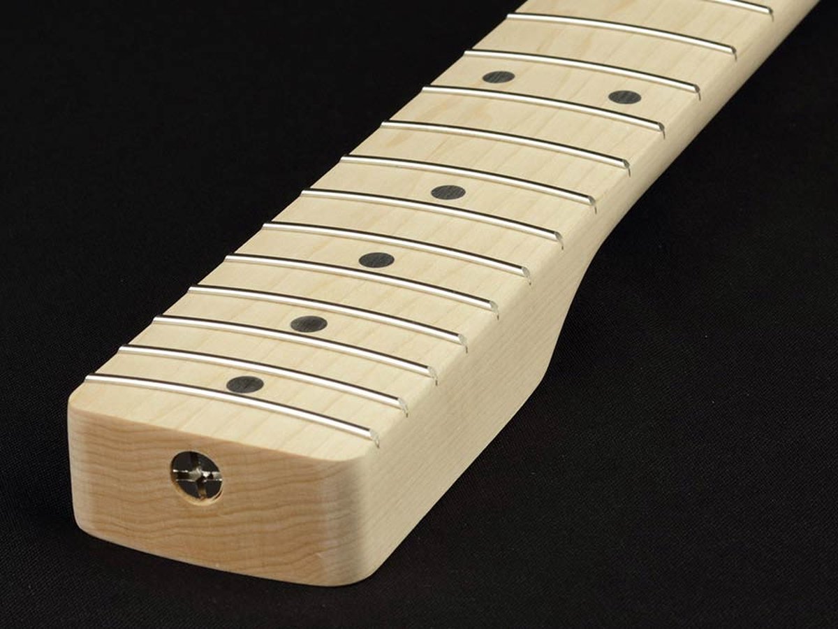 Allparts SMOC – Stratocaster® hals, C-profiel, esdoorn, 10 radius, unfinished