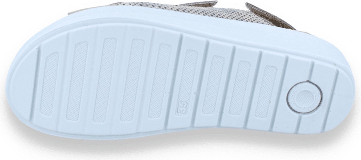 Comfort Plus Dames Sandaal | Taupe | Maat: 38