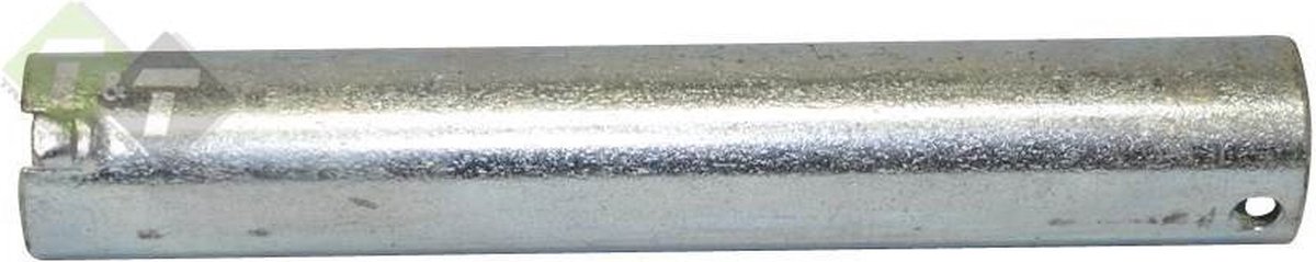 As 120mm lang voor het neuswiel - neuswiel as - neuswiel pijp - neuswielhouder