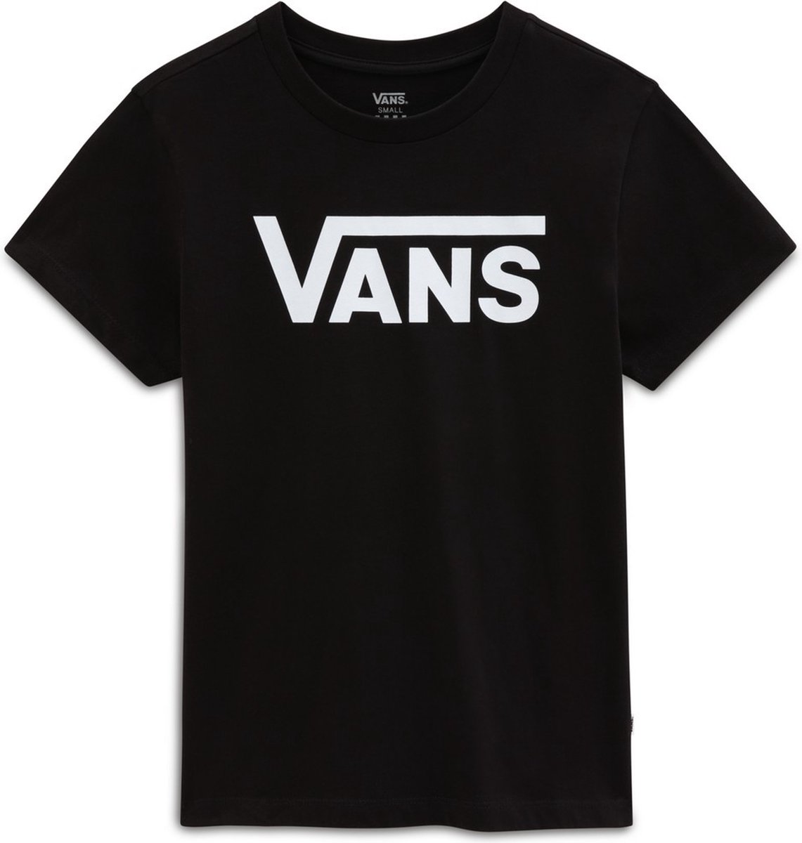 Vans Damen Shirt Wm Flying V Crew Tee -L Zwart