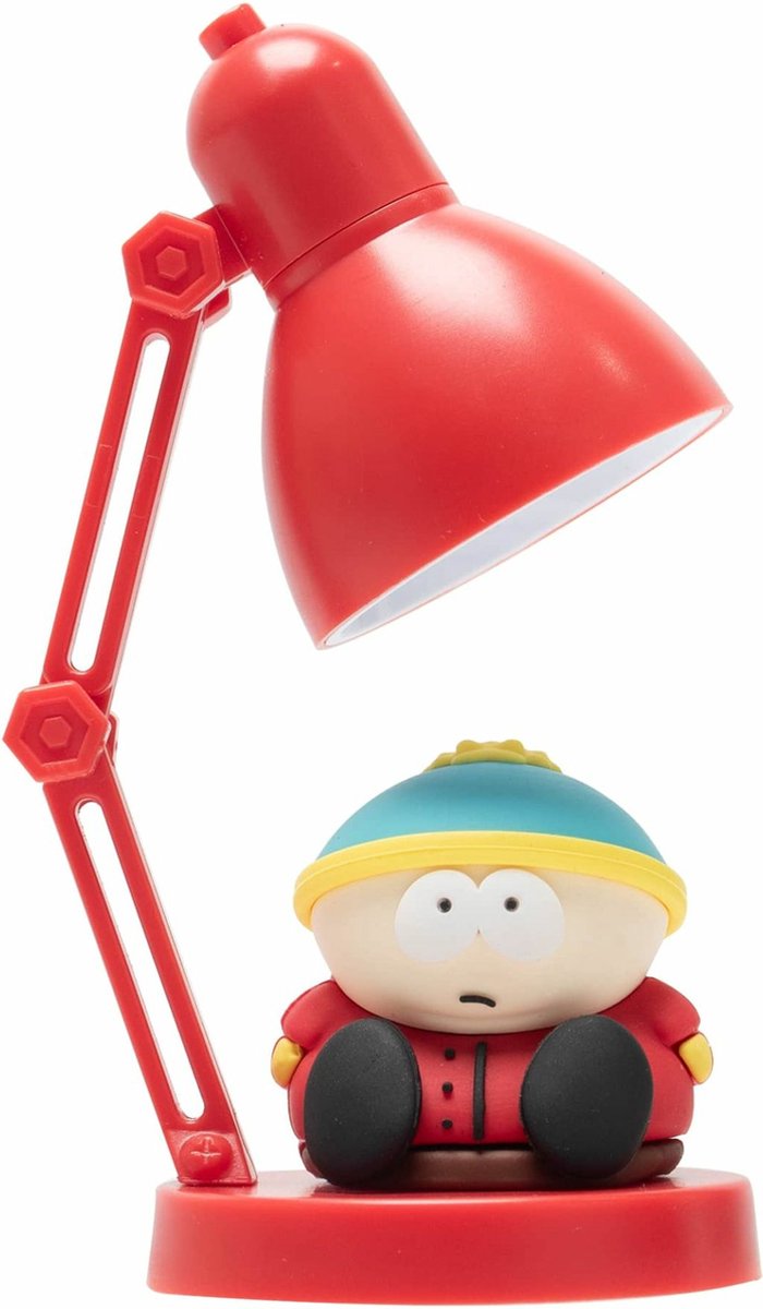 South Park - leuk mini lampje van +/- 10cm hoog - afneembare figurine - verstelbaar