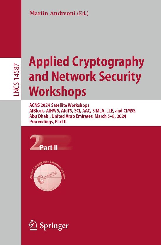 Springer Nature Proceedings Computer Science 2 - Applied Cry ... - cover