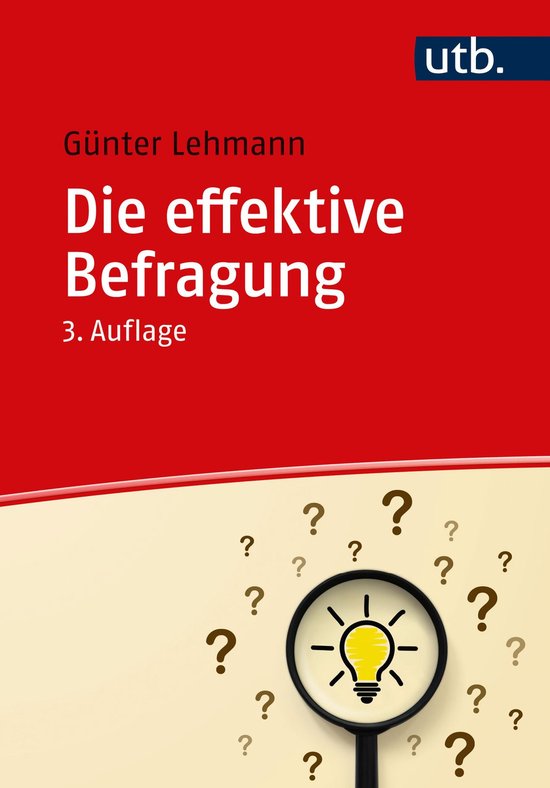 Die effektive Befragung - cover