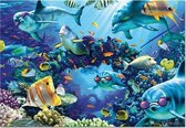 Legpuzzel - 500 stukjes - Onderwaterdieren - Educa
