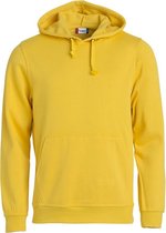 Clique Basic hoody Lemon maat XS