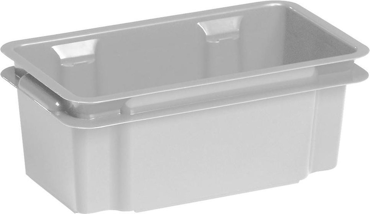 Allibert Crownest Opbergbox Grijs - 7 L