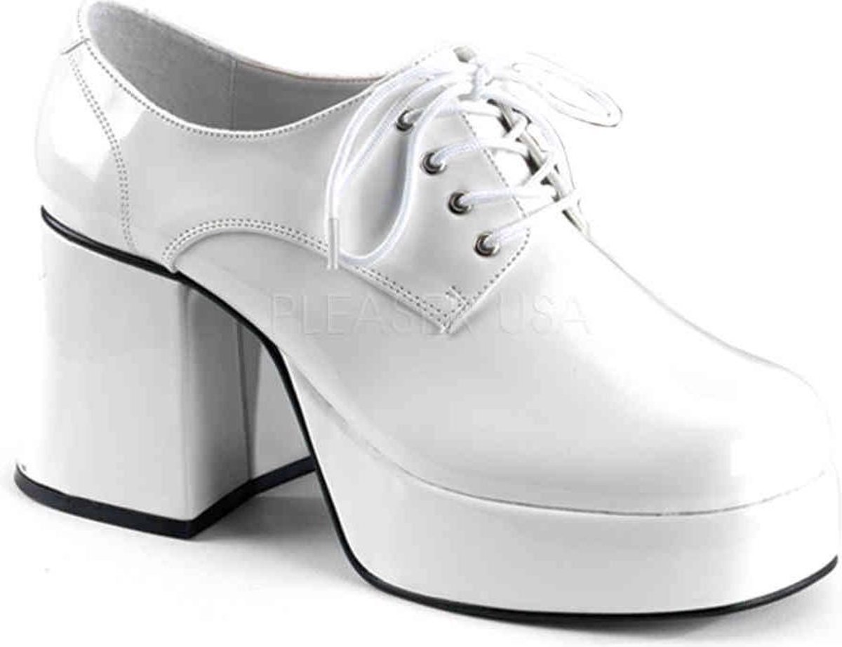 Jaren 70 Herenschoenen Wit
